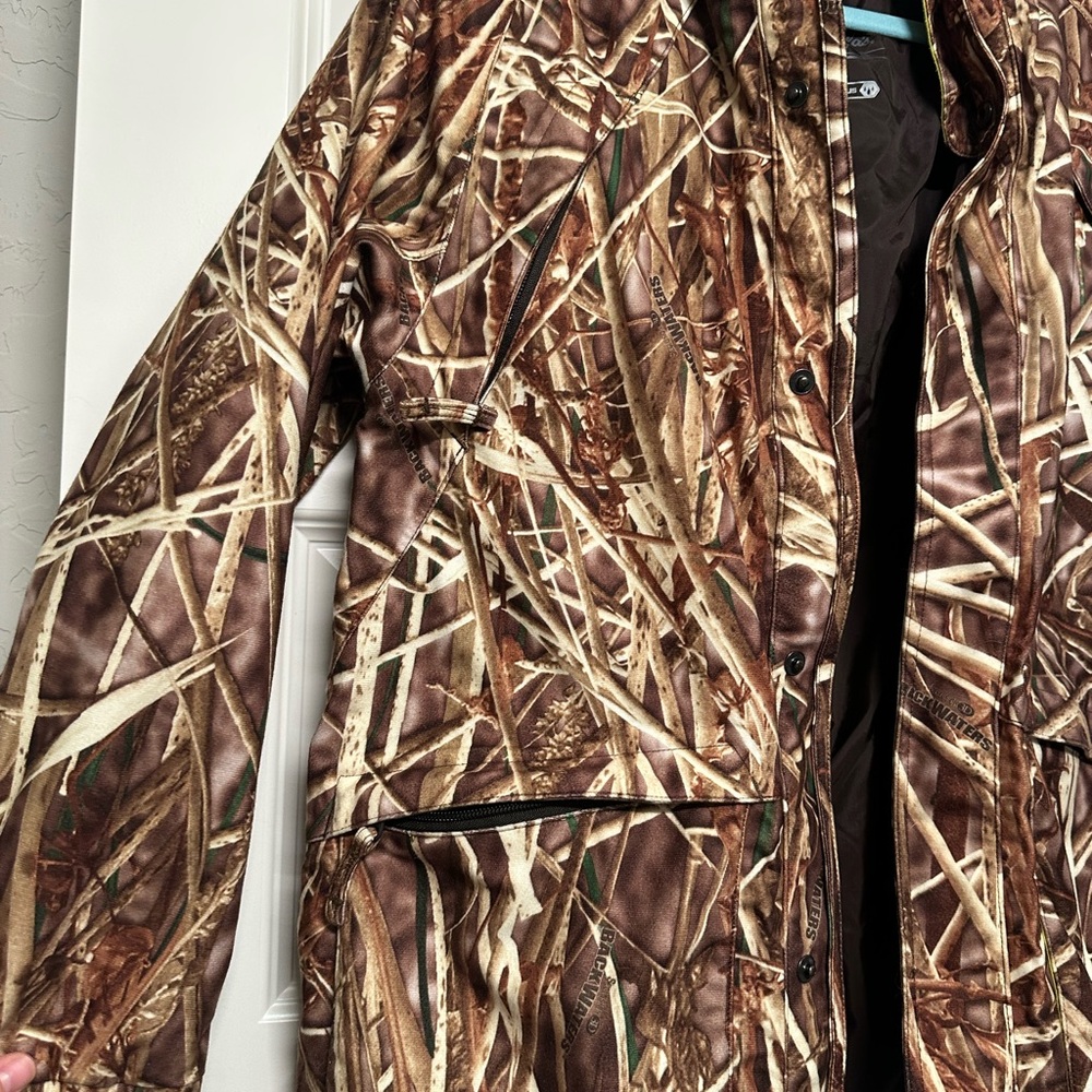 Cabela's Brown Camouflage Outdoor Jacket - Picture 2 of 5
